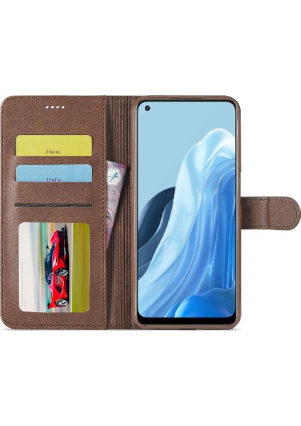 Oppo Bulmak Için Kılıf X5 Lite Buzağı Doku Yatay Çevir Deri Kılıf Kartı (Yurt Dışından)