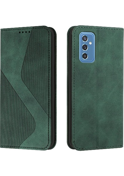 Samsung Galaxy M52 5g Cüzdan Kickstand Pu Deri Manyetik Kart (Yurt Dışından)