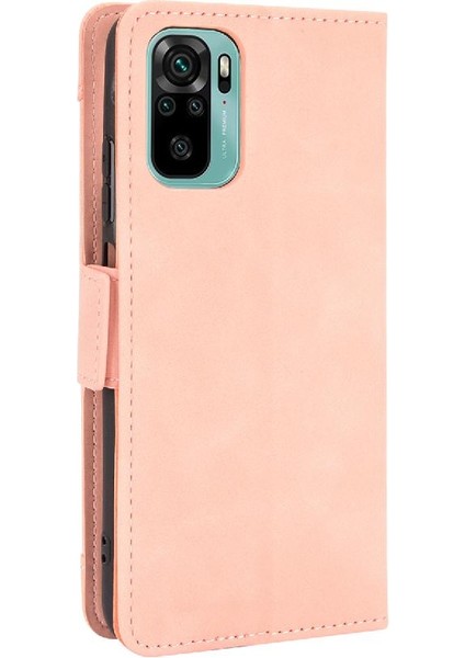 Xiaomi Redmi Not 10S Için Kılıf Ayarlanabilir Ayrılabilir Kart Tutucu Manyetik Kapatma Deri Cüzdan Kapak (Yurt Dışından)