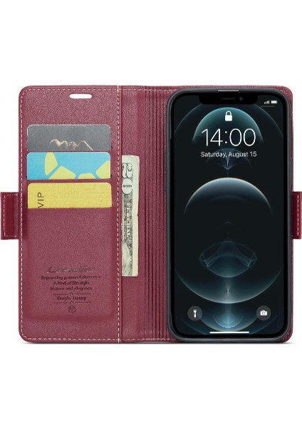 IPhone 12 Pro Max Kart Yuvası Cüzdan Durumda Kickstand Anti (Yurt Dışından) fiyatları