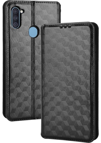 Samsung Galaxy A11 Pu Deri 3D Desen Cüzdan Kart Yuvaları Için Kılıf (Yurt Dışından)