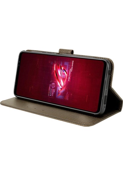 Asus Rog Telefon 6 Kickstand Manyetik Cüzdan Kapak Kart Tutucu Için Kılıf (Yurt Dışından)