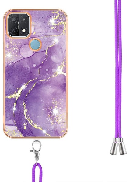 Oppo A15 Için KILIF/A15S Crossbody Kordon Askısı Tampon Mermer Anti-Scratch (Yurt Dışından) fiyatları