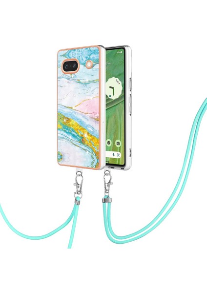 Google Piksel 7A Crossbody Kordon Askısı Tampon Anti-Scratch Yumuşak (Yurt Dışından)