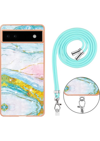 Google Piksel 6A Tampon Crossbody Kordon Askısı Anti-Scratch Yumuşak (Yurt Dışından) fırsatları