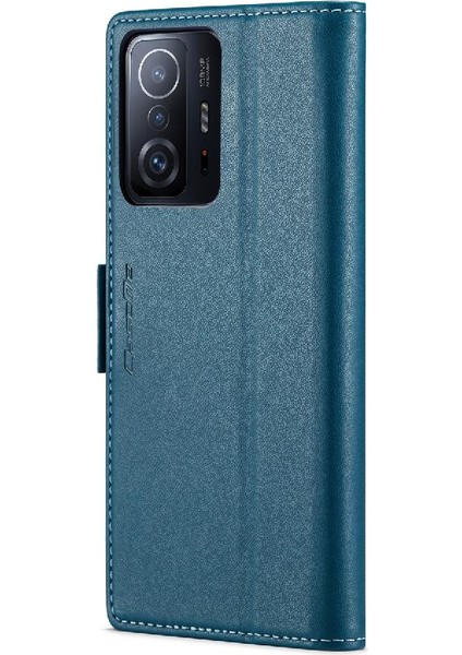 Xiaomi 11T/11T Pro Kickstand Cüzdan Durumda Kart Yuvası Durumda (Yurt Dışından)