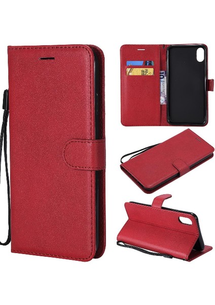Iphone Xs Max Iş Cüzdan Telefon Kılıfı Için Flip Case Yüksek Kalite Katı (Yurt Dışından) fiyatları