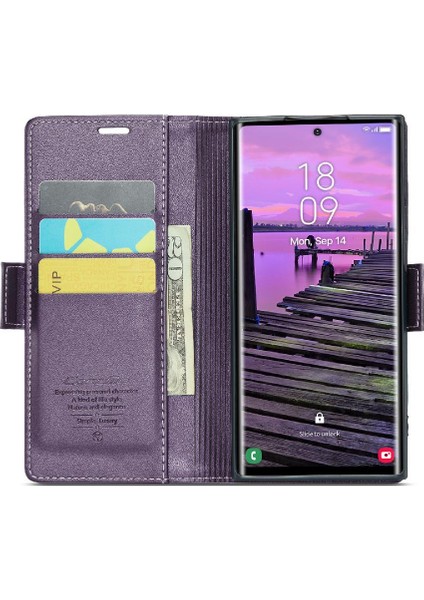 Samsung Galaxy S24 Ultra Kart Yuvası Anti Dolandırıcılık Cüzdan Durumda (Yurt Dışından) fırsatları