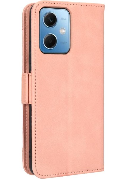 Xiaomi Redmi Için Not 12 5g Ayarlanabilir Ayrılabilir Kart Tutucu Manyetik Kapatma Deri Cüzdan Kapak (Yurt Dışından)