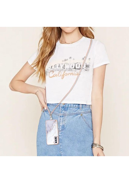 Samsung Galaxy S21 Artı 5g Anti-Scratch Yumuşak Crossbody Kordon (Yurt Dışından) modelleri
