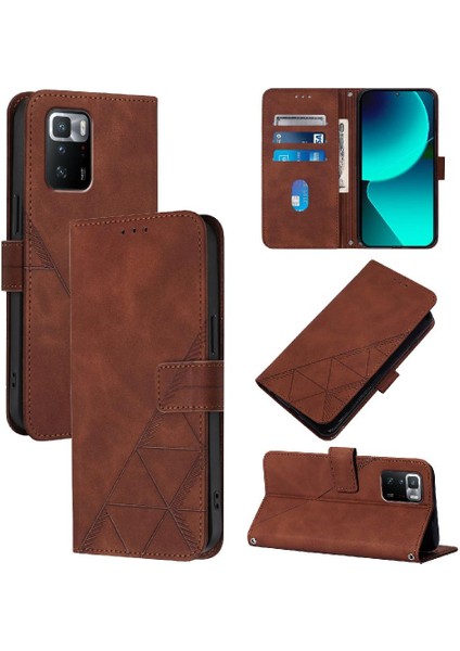Xiaomi Poco X3 Gt Flip Folio Kitap Koruyucu Pu Deri Cüzdan (Yurt Dışından)