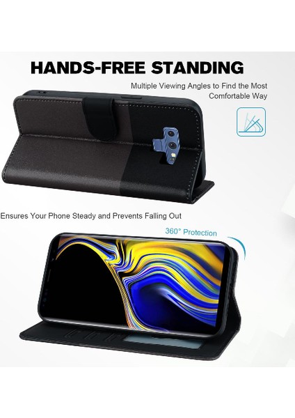 Samsung Galaxy Not 9 Kılıf Için Kılıf Basit Iş Cüzdan Flip (Yurt Dışından) fırsatları