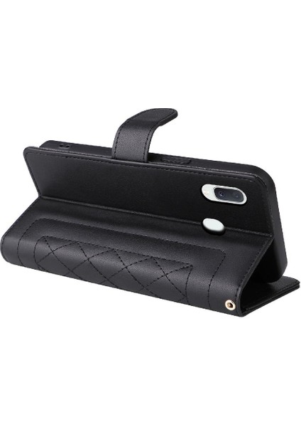 Samsung Galaxy A20E Darbeye Kapak Kapak Deri Kılıf Için Flip Case (Yurt Dışından)