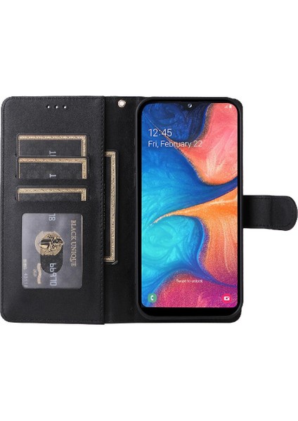 Samsung Galaxy A20E Darbeye Kapak Kapak Deri Kılıf Için Flip Case (Yurt Dışından)