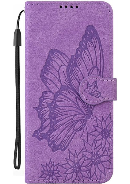 Xiaomi Redmi Için Not 13 5g Büyük Kelebek Kickstand Koruyucu Kapak (Yurt Dışından)
