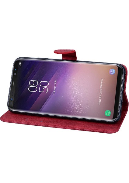 Samsung Galaxy S8 Artı Kart Yuvası Standı ile Flip Telefon Kılıfı (Yurt Dışından)