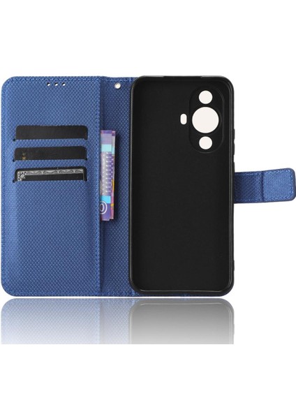 Huawei Nova 11 Pro Için Kickstand Kapak Kart Tutucu Manyetik Cüzdan (Yurt Dışından)