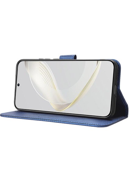 Huawei Nova 11 Pro Için Kickstand Kapak Kart Tutucu Manyetik Cüzdan (Yurt Dışından)