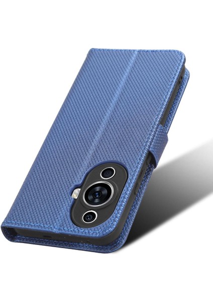 Huawei Nova 11 Pro Için Kickstand Kapak Kart Tutucu Manyetik Cüzdan (Yurt Dışından)