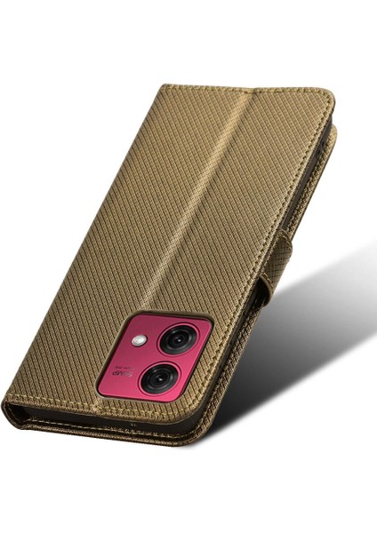 Motorola Moto G84 5g Kart Tutucu Kapak Kickstand Manyetik Cüzdan (Yurt Dışından)