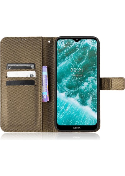 Nokia C30 Manyetik Cüzdan Kapak Kart Tutucu Kickstand Için Kılıf (Yurt Dışından) fırsatları