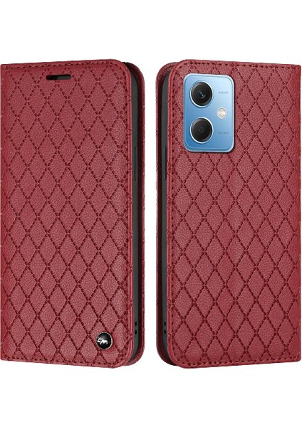 Xiaomi Poco X5 Cüzdan Manyetik Kabuk Kartvizit Yuvaları Tutucu (Yurt Dışından)