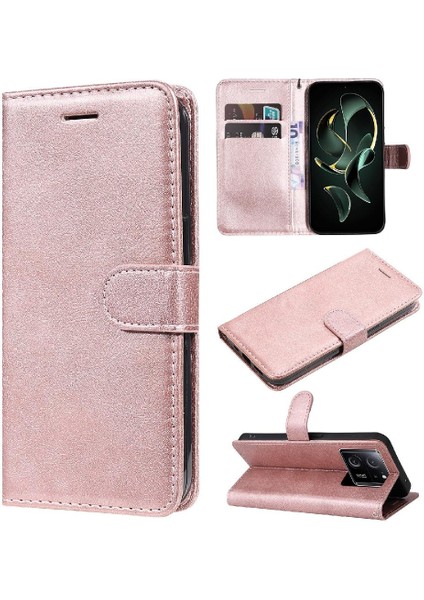 Kart Yuvası ile Xiaomi Redmi K60 Ultra Yüksek Kaliteli Deri Için Flip Case (Yurt Dışından)