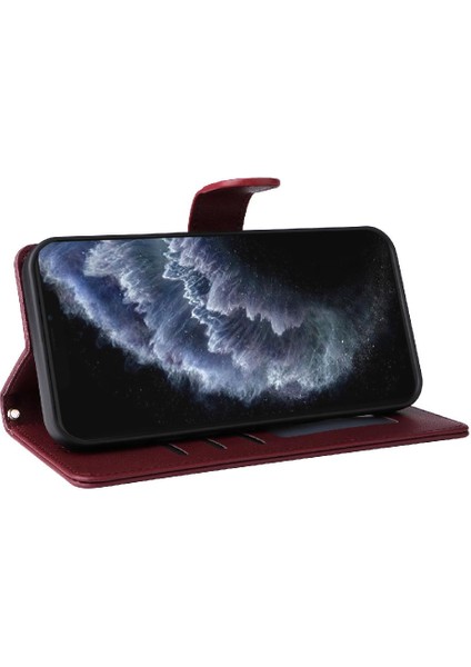 Iphone 11 Için Flip Case Pro Max Basit Iş Darbeye Cüzdan Deri (Yurt Dışından) fırsatları