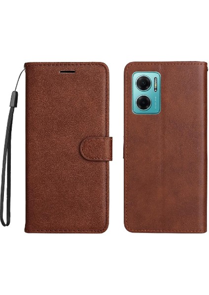 Xiaomi Redmi Not 11E Için Flip Case 5g Iş Cüzdan Telefon Kılıfı Klasik (Yurt Dışından)