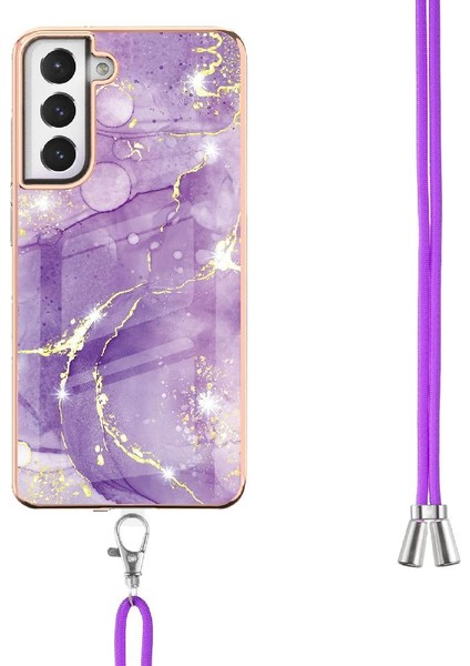 Samsung Galaxy S21 Fe 5g Tampon Anti-Scratch Yumuşak Crossbody Kayış (Yurt Dışından)