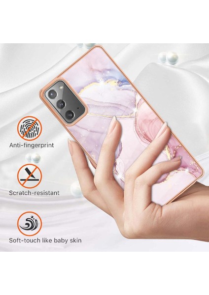 Samsung Galaxy Not 20 5g Ince Tpu Koruma Yumuşak Tampon Mermer (Yurt Dışından) fiyatları