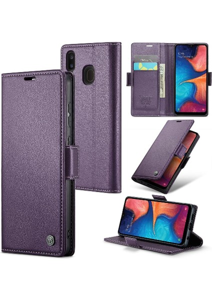 Samsung Galaxy A40 Kart Yuvası Darbeye Dayanıklı Durumda Cüzdan Durumda (Yurt Dışından)