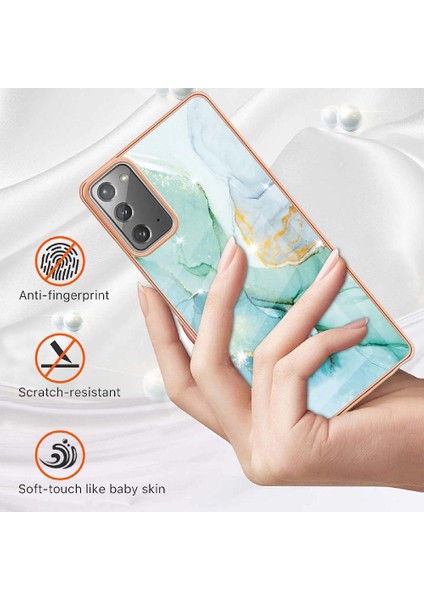 Samsung Galaxy Not 20 5g Ince Tpu Koruma Yumuşak Tampon Mermer (Yurt Dışından) fırsatları