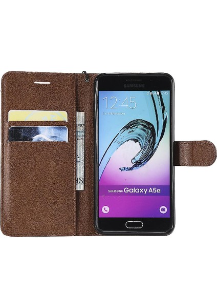 Samsung Galaxy A5 2016 Iş Cüzdan Telefon Kılıfı Için Flip Case Klasik (Yurt Dışından) fırsatları