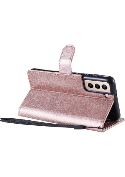 Samsung Galaxy S21 Artı Iş Cüzdan Telefon Kılıfı Için Flip Case Klasik (Yurt Dışından)