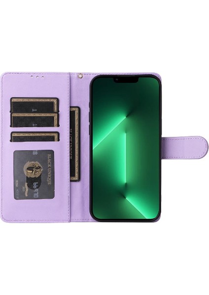 Iphone 13 Için Flip Case Pro Cüzdan Kapak Çevirin Deri Kılıf Darbeye (Yurt Dışından) modelleri