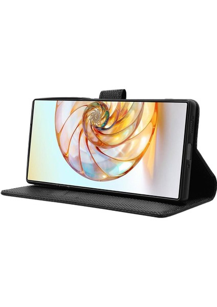 Nubia Z60 Ultra Kart Tutucu Manyetik Cüzdan Kapak Kickstand Için Kılıf (Yurt Dışından)