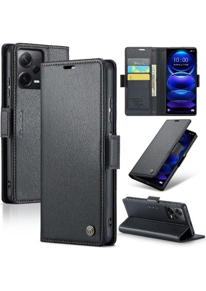 Xiaomi Redmi Not 12 Pro Artı Anti Dolandırıcılık Kickstand Cüzdan Için Caseme Durumda (Yurt Dışından)