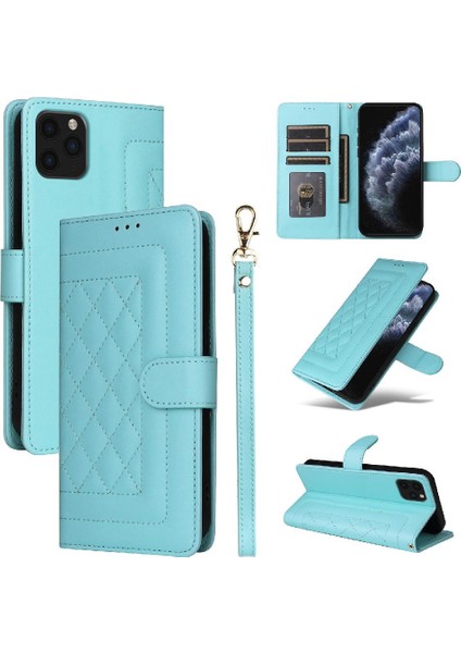 Iphone 11 Için Flip Case Pro Max Basit Iş Darbeye Cüzdan Deri (Yurt Dışından)