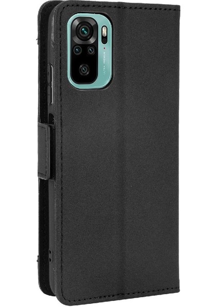 Xiaomi Redmi Not 10S Için Kılıf Ayarlanabilir Ayrılabilir Kart Tutucu Manyetik Kapatma Deri Cüzdan Kapak (Yurt Dışından)