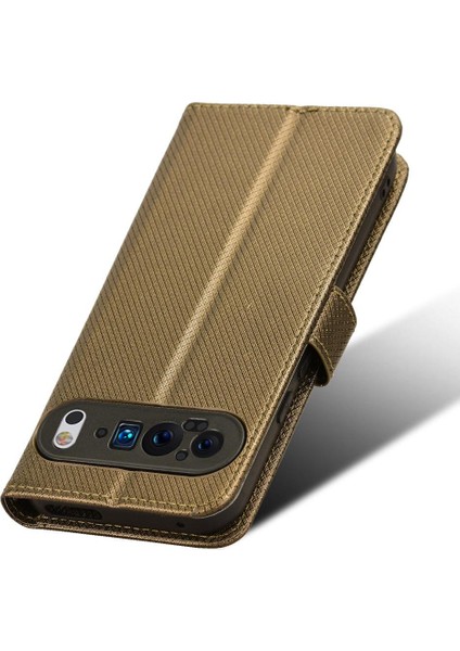 Google Pixel 9 Pro Kart Tutucu Kickstand Manyetik Cüzdan Kapağı Için Kılıf (Yurt Dışından)