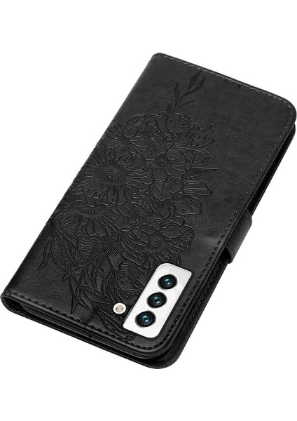 Samsung Galaxy S22 5g Kabartma Kelebek Premium Deri Flip Case (Yurt Dışından) indirimleri
