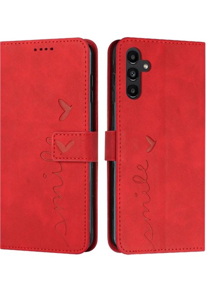 Uyumlu Samsung Galaxy A25 5g Cüzdan Durumda Yan Toka Kart Ekleme (Yurt Dışından)