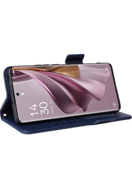Oppo Için Kılıf Oppo 10 Pro 5g Pu Deri Kart Yuvaları Tutucu Manyetik Yan (Yurt Dışından)