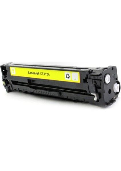 Hp 410A-CF412A Pro Mfp M377DW 2,300 Syf Sarı Muadil Toner fiyatları