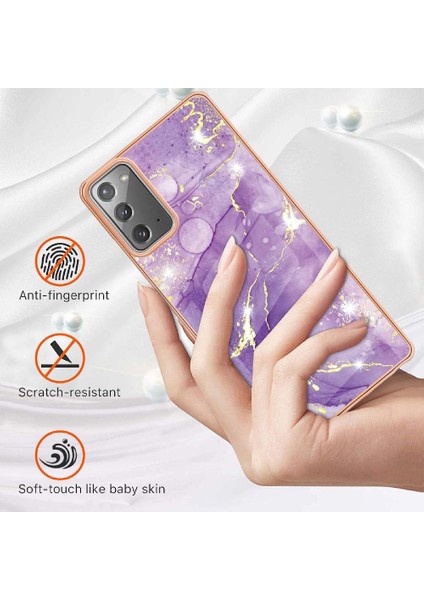 Samsung Galaxy Not 20 5g Ince Tpu Koruma Yumuşak Tampon Mermer (Yurt Dışından) fırsatları