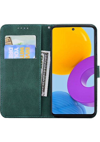 Samsung Galaxy M52 5g Için Kılıf Kart Yuvası Standı Deri ile Büyük Kelebek (Yurt Dışından) indirimleri