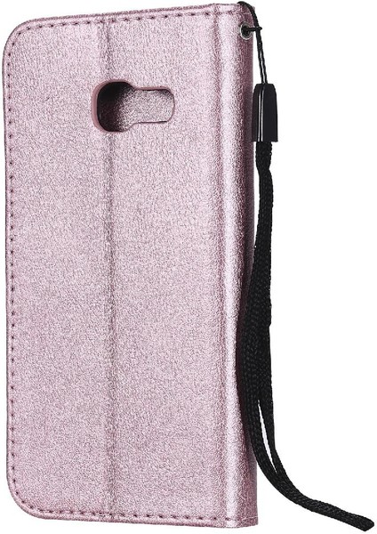 Samsung Galaxy A3 Için Flip Case 2017 Yüksek Kaliteli Deri Iş Cüzdan (Yurt Dışından)