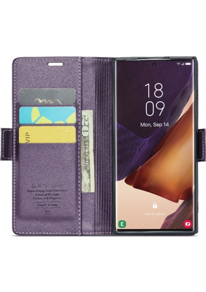 Samsung Galaxy Not 20 Ultra Cüzdan Kılıf Anti Dolandırıcılık Kartı Için Caseme Durumda (Yurt Dışından) fırsatları