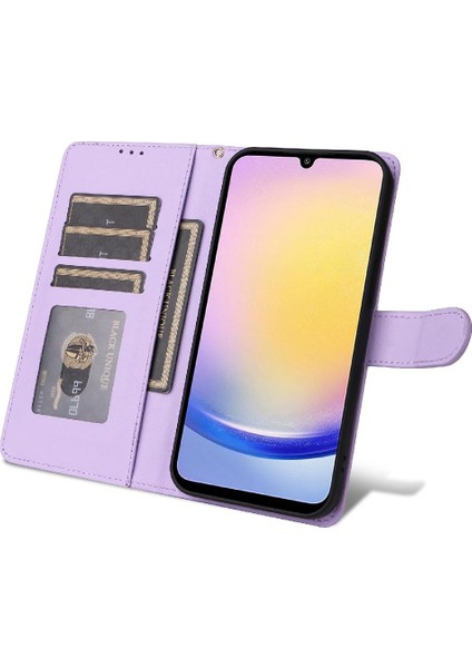 Samsung Galaxy A25 5g Için Flip Case Darbeye Kapak Kapak Basit Iş (Yurt Dışından) modelleri